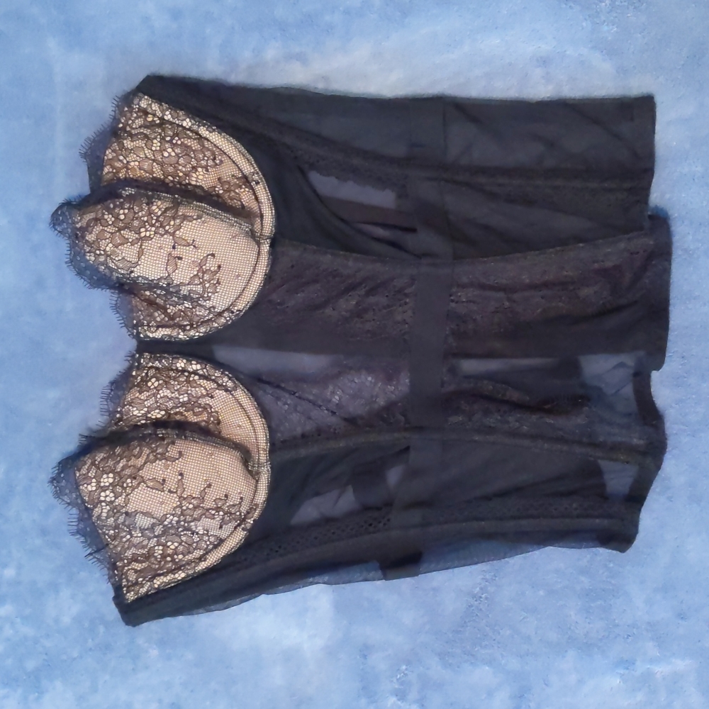 Victoria's Secret corset, 34c, black